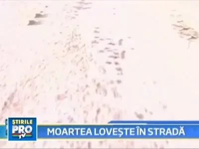 SOCANT! Injunghiata, s-a prabusit in plina strada, cerand ajutor!