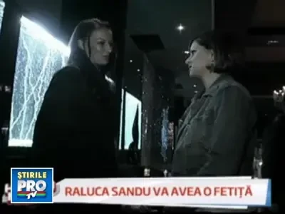 Raluca Sandu va avea o fetita!