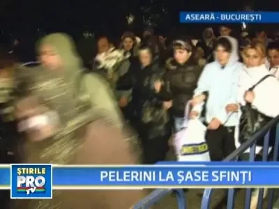 6 racle cu sfinti si 15.000 de credinciosi! Pelerinaj in Capitala!