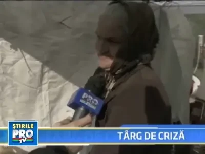 Targ de criza, de Sfantul Dumitru, la Fieni, in judetul Dambovita