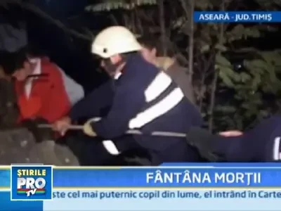 Si-a gasit sfarsitul in aceeasi fantana ca si mama sa!