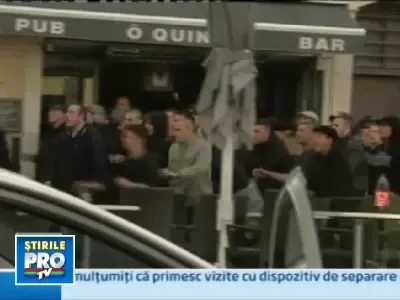 Meciul Marseille - PSG, amanat! Cele doua galerii au explodat!