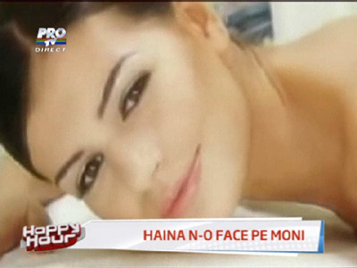 Monica Columbeanu: A fost ideea mea sa filmez dezbracata!