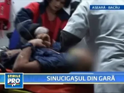 A spus "nu" vietii: a urcat pe un tren si a atins linia de inalta tensiune