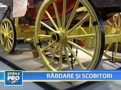 Trasura in marime naturala, construita doar din scobitori!