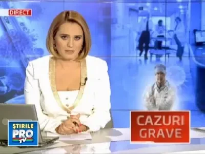 Romania se confrunta cu cele mai severe cazuri de gripa noua!
