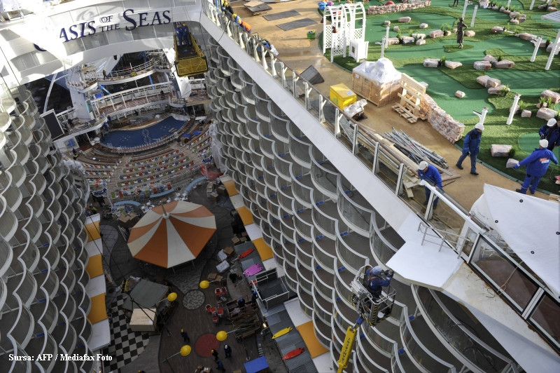 "Oaza Marilor", un vas de croaziera de aproape 1 miliard de euro!