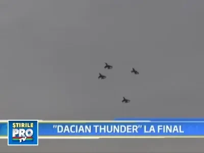 Exercitiu aviatic romano-american, la Campia Turzii