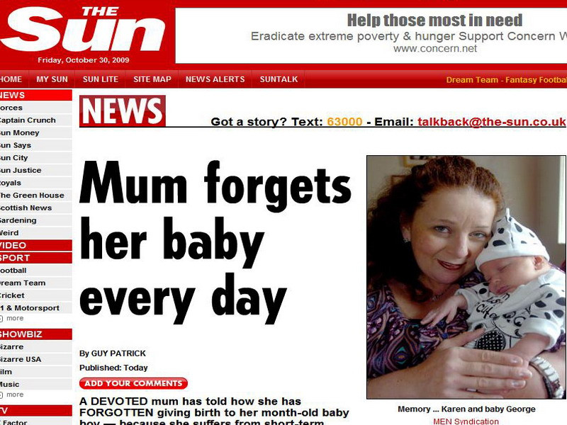 Exista ceva mai trist de atat? Mama care-si uita copilul zilnic...