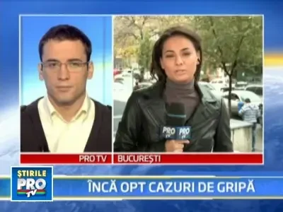 Alte opt cazuri de gripa noua confirmate in ultimele 24 de ore!