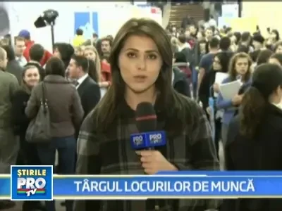 Avalansa de romani in cautarea unui job la targul "Angajatori de top"!