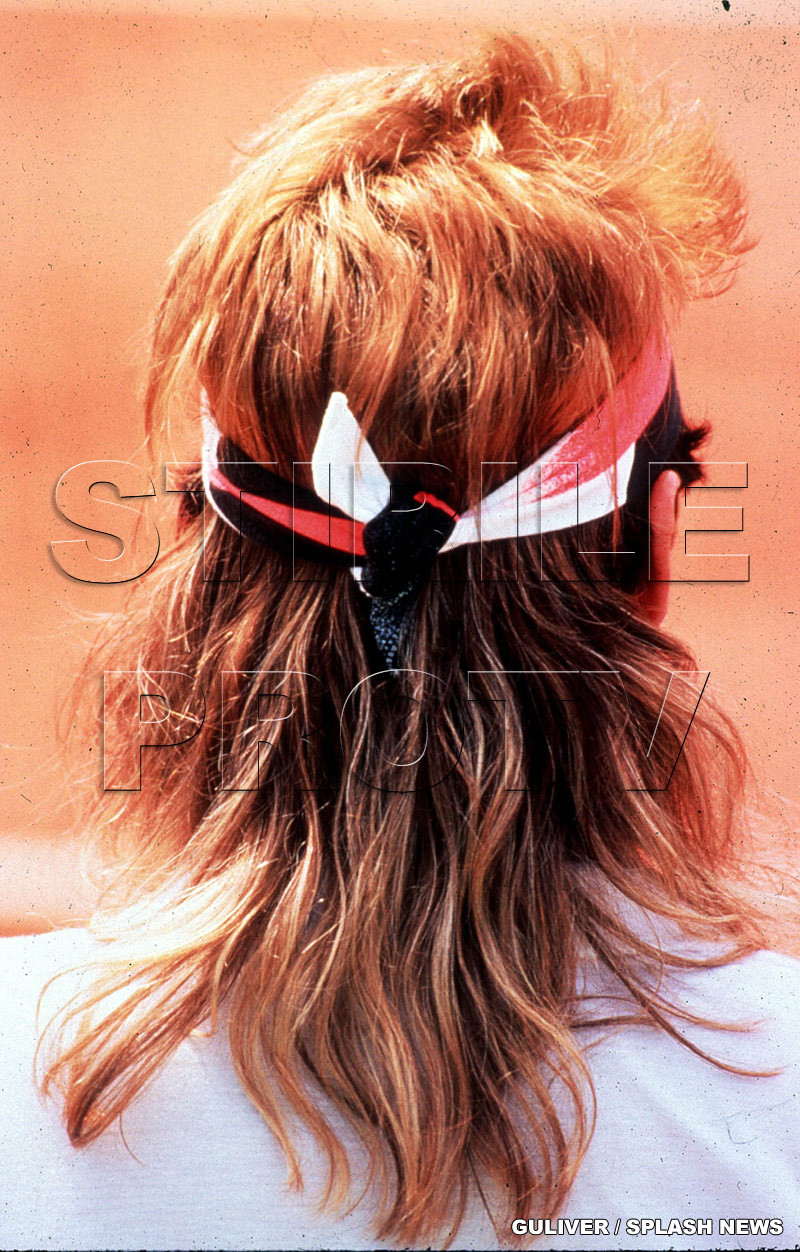 Andre Agassi purta peruca pe vremea cand era mare campion!