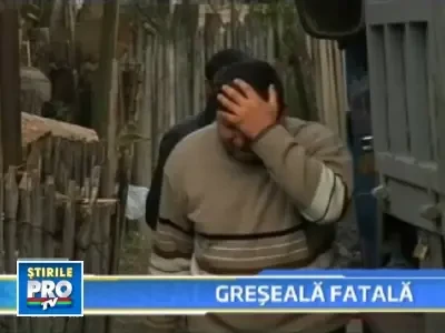 Lasat intr-un camion, un copil a deblocat frana si a picat sub roti