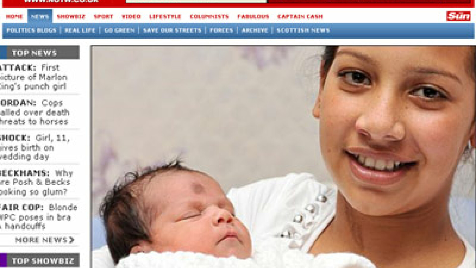 O bulgaroaica de 11 ani a nascut chiar in ziua nuntii!