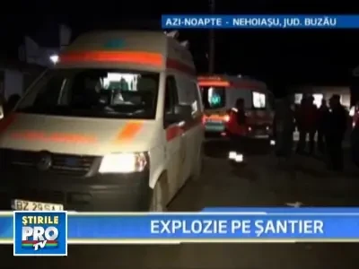 Explozie puternica intr-o galerie subterana din Buzau! 6 oameni raniti!