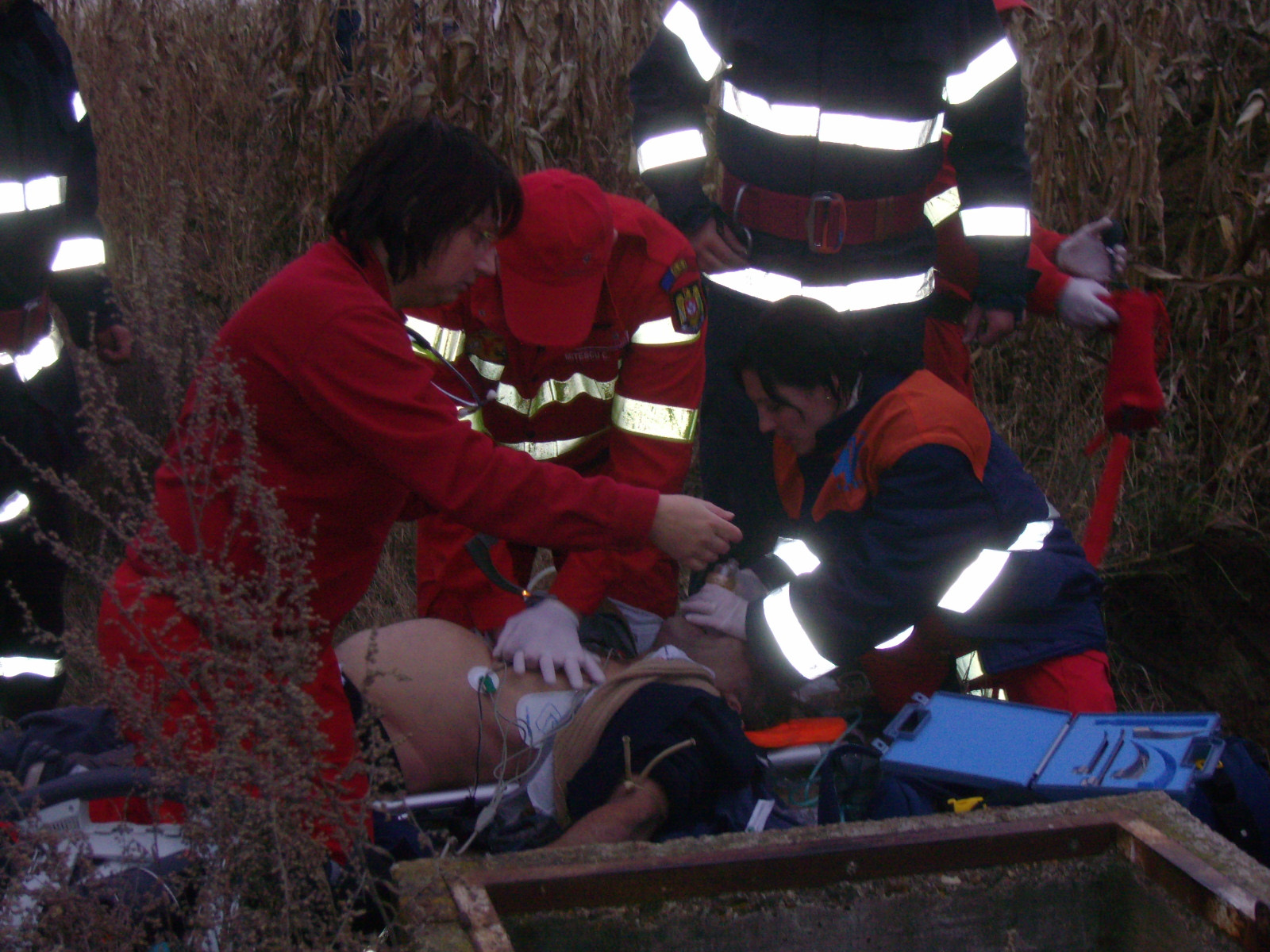 La un pas de moarte, dupa ce un mal s-a surpat peste el. A scapat fara nicio rana