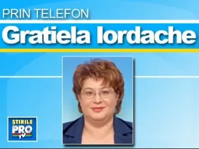 Secretarul de stat in MF Gratiela Iordache, dignosticata cu gripa AH1N1