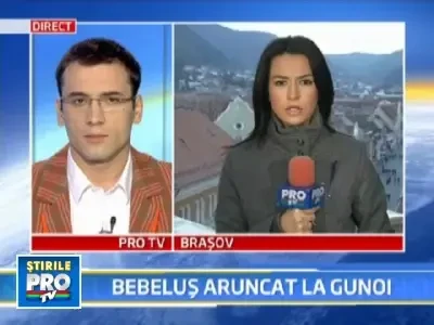 Cadavrul unui bebelus, intrat in putrefactie, gasit intr-un tomberon!