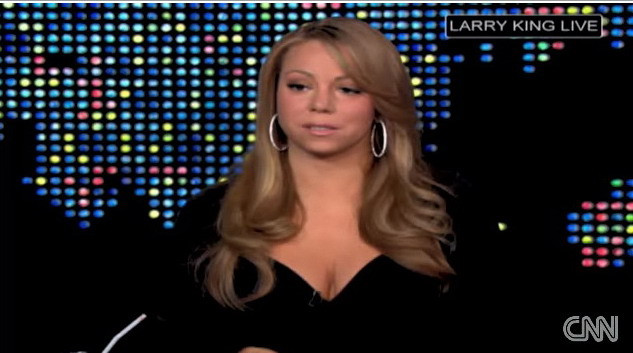 Mariah la Larry King