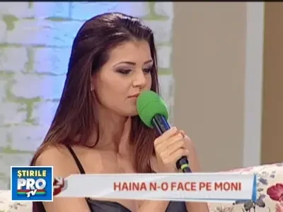 Monica Columbeanu: A fost ideea mea sa filmez dezbracata!