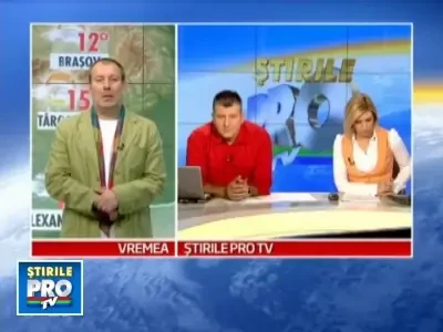 Vremea continua sa se incalzeasca, dar sambata ploua in toata tara!