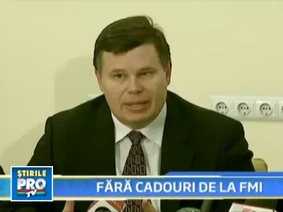 FMI ne va acorda bani cand situatia politica se va rezolva