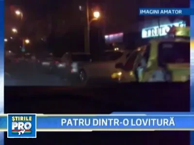 Cursa nebuna pe o strada din Constanta. Cascadorii nereusite