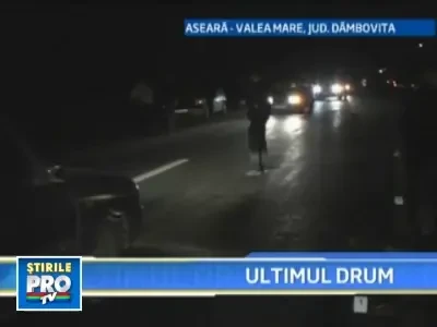 A plecat de la parastas si a ajuns ea insasi in mormant