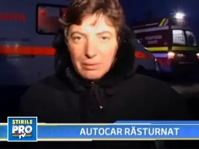 Un TIR a intrat intr-un autocar, in judetul Alba. 2 morti si 7 raniti