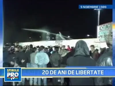 20 de ani de la caderea Zidului Berlinului!
