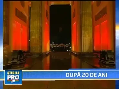 Zidul Berlinului a mai cazut o data, dupa 20 de ani