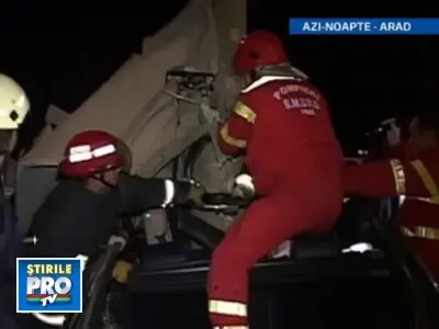 Cursa nebuna cu final tragic la Arad! Un mort si un ranit
