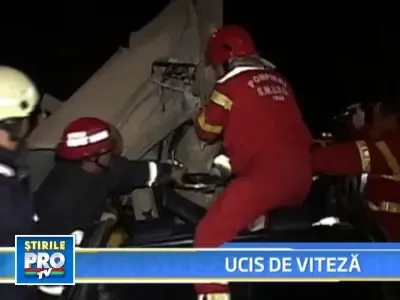 Cursa nebuna cu final tragic la Arad! Un mort si un ranit