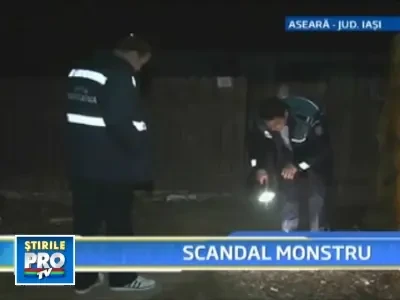 Atacat cu o furca pentru ca dorea sa desparta doi scandalagii