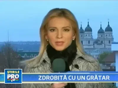 Batuta de propriul iubit cu gratarul de la aragaz