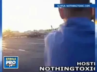 IMAGINI VIOLENTE! Barbat snopit in bataie si impuscat de politisti!