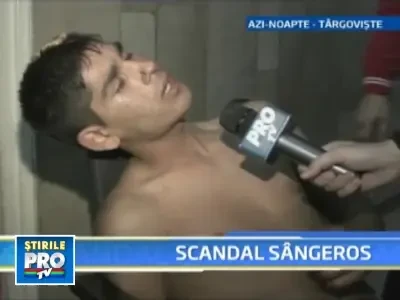 Bataie intre veri la Targosviste! Unul dintre ei a primit un topor in cap