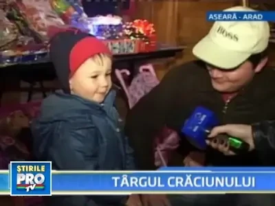 Aradul s-a impodobit deja de sarbatoare, iar targul de cadouri s-a deschis