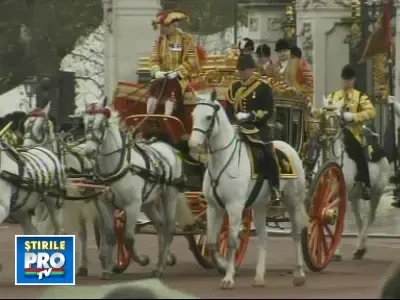 Iz regesc, diamante si coroana! Regina Elisabeta tine un discurs! VIDEO