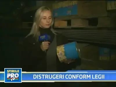 Bataie de joc! Zeci de tone de alimente putrezesc in Portul Constanta