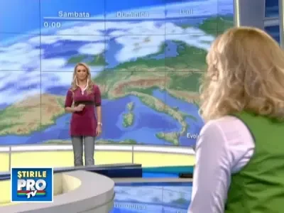 Prognoza meteo pentru Europa si Romania!