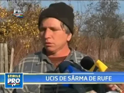 A murit sugrumat, dupa ce s-a incurcat in sarma pentru rufe din curte