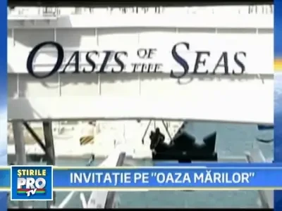 Poftiti in orasul-plutitor! Cea mai mare nava primeste vizitatori