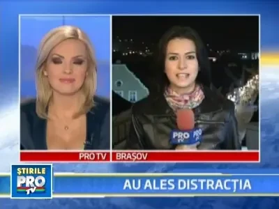 In ziua alegerilor, au fost romani care au votat pentru distractie la munte