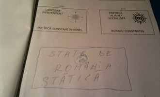 Eu cu cine votez? Cum cu cine?! Cu State! State de Romania!