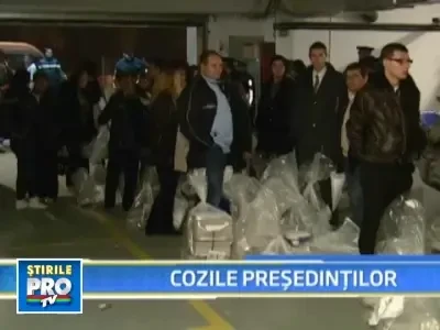 Cozi uriase la predarea sacilor cu buletinele de vot!