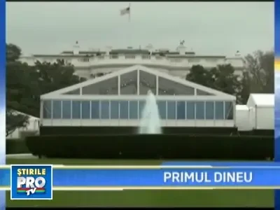 Afla de cata munca e nevoie pentru organizarea unui dineu la Casa Alba!