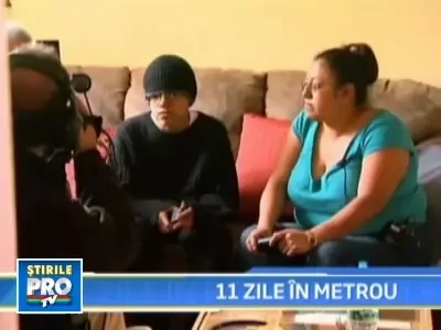 Un copil a locuit 11 zile in metroul din New York