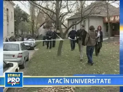 A tras la intamplare in colegii de facultate! Um mort si trei raniti