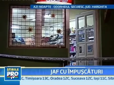 Client impuscat in timpul unui jaf, intr-un magazin din Odorheiul Secuiesc!